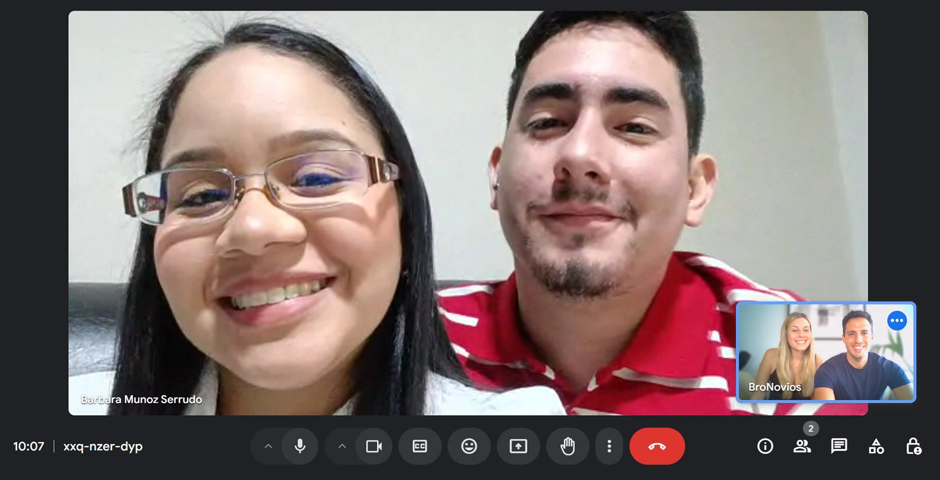 Barbara y Luis